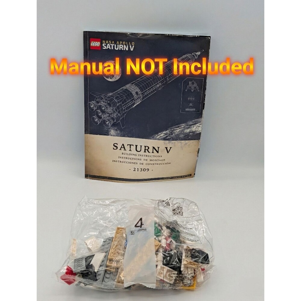 LEGO 21309 92176 NASA Apollo Saturn V Bag 4 Sealed S-IC Stage Replacement